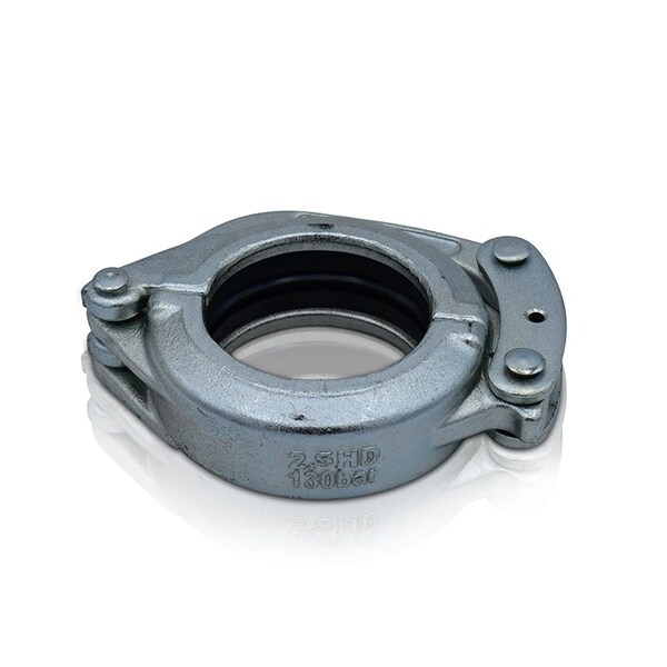 Concrete Pump Supply 2.5'' Heavy Duty Coupling, Forged, Non-Adjustable, w/Gasket C25SDA - main